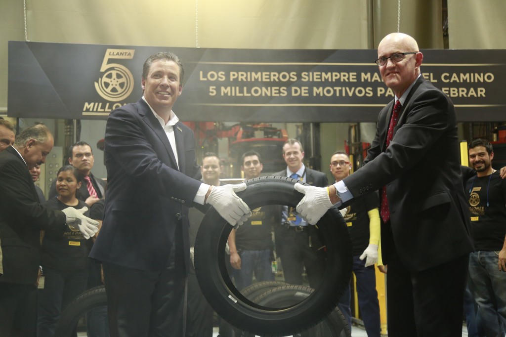 Pirelli llegó a la producción de la planta 5 millones en Guanajuato.